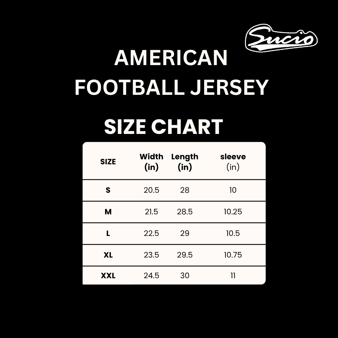 American Football Jersey (White)